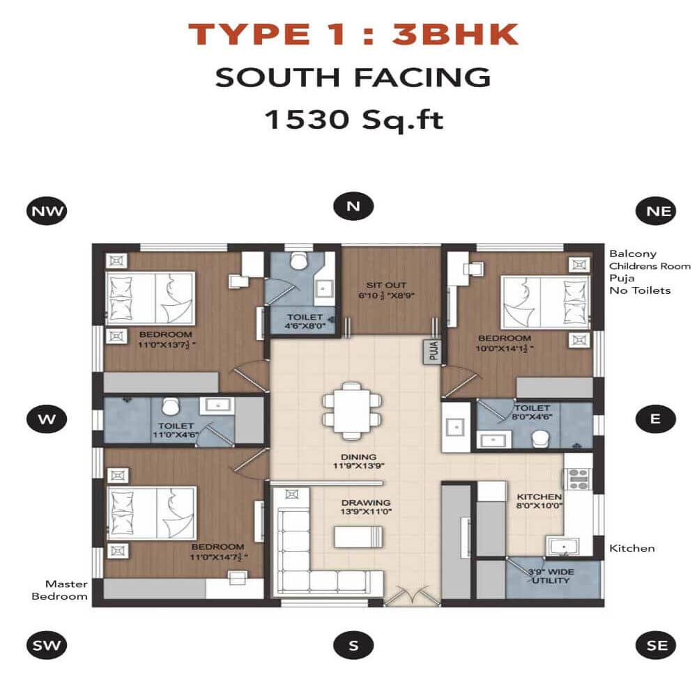 Grand-Awaas-Floor-Plans-3bhk