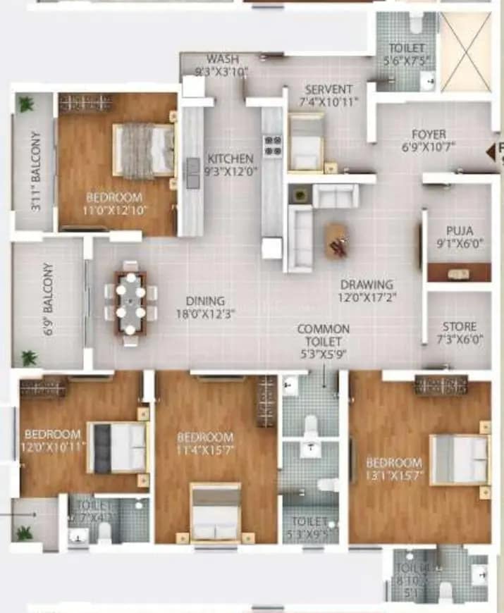 archid-elite-4bhk-floorplan
