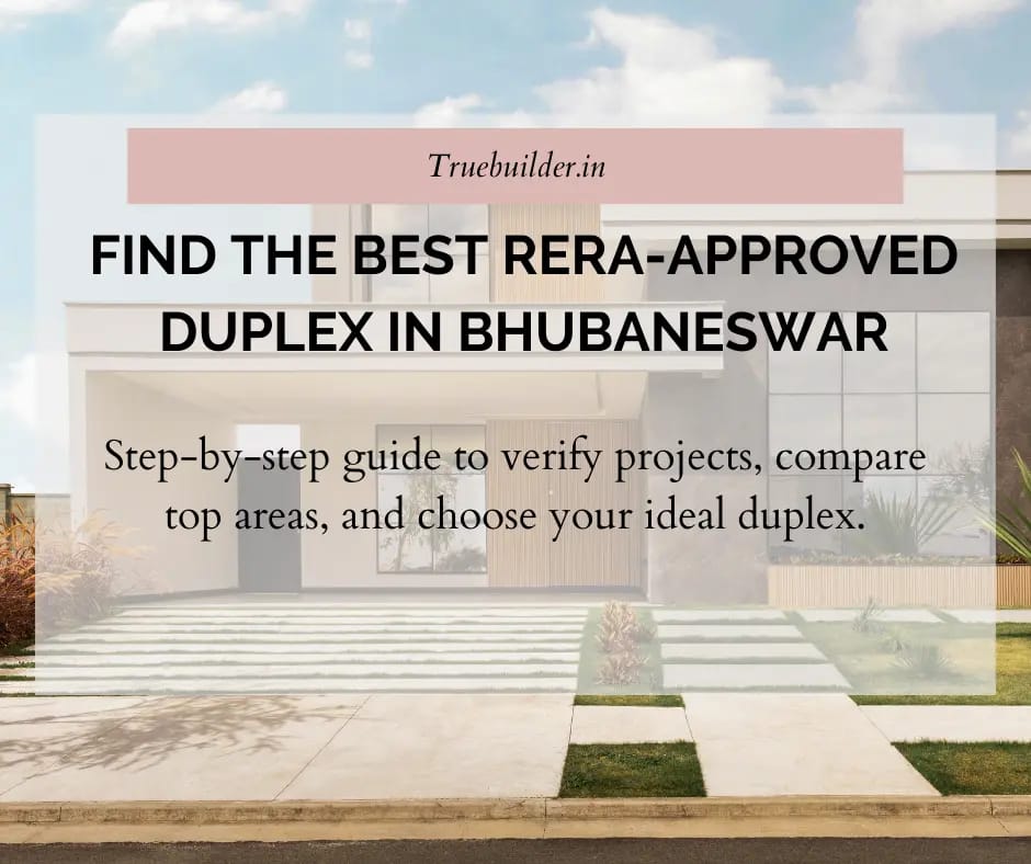 RERA approved duplex in bhubaneswar